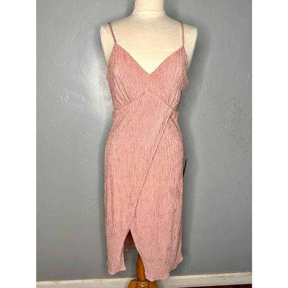 NWT Romantic Lulu’s Sleeveless Rose Dress with Front Slit – Size [Small] - Picture 1 of 7